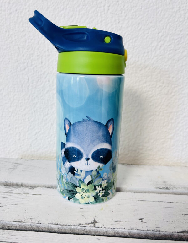 Trinkflasche Waschbär