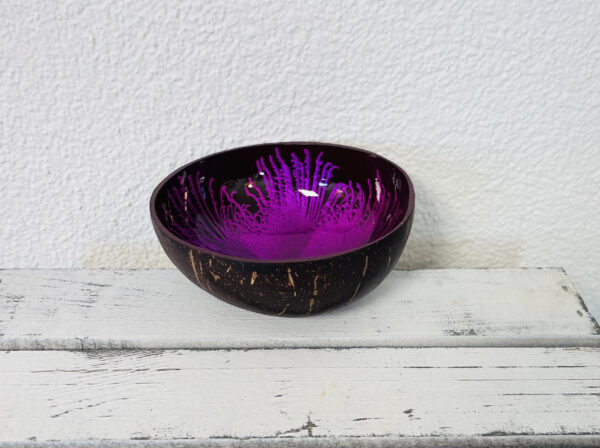Kokosschale- VIOLETT – Bild 2