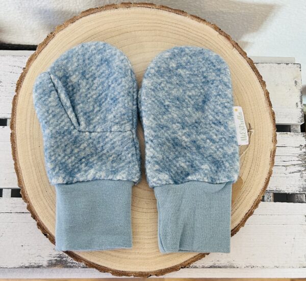 Handschuhe aus Baumwolle HELLBLAU GR 98-110