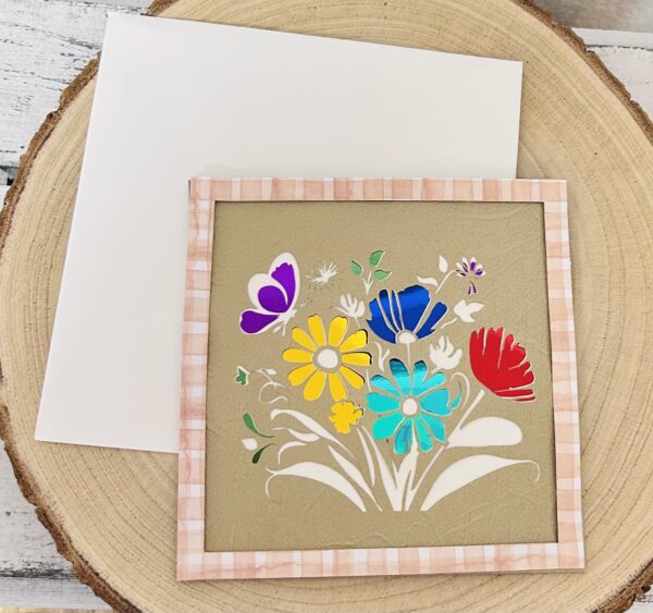 Grusskarte BLUMEN