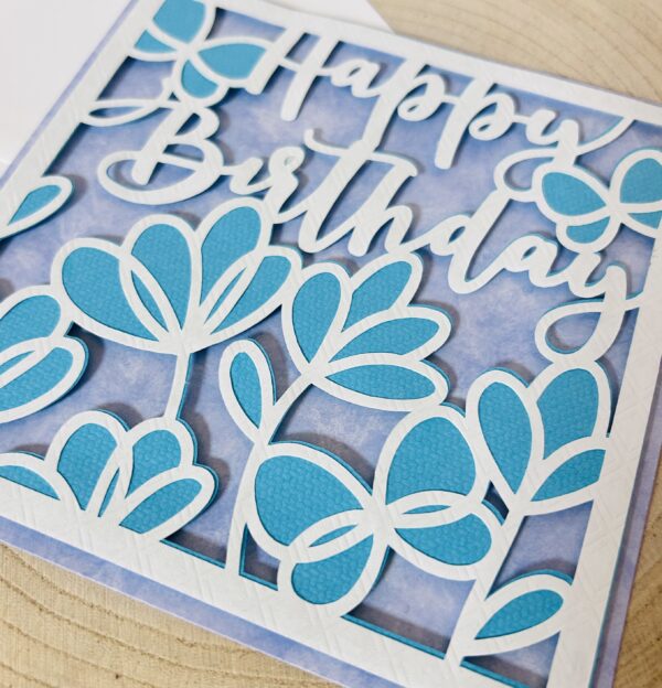 Grusskarte H BIRTHDAY – Bild 2