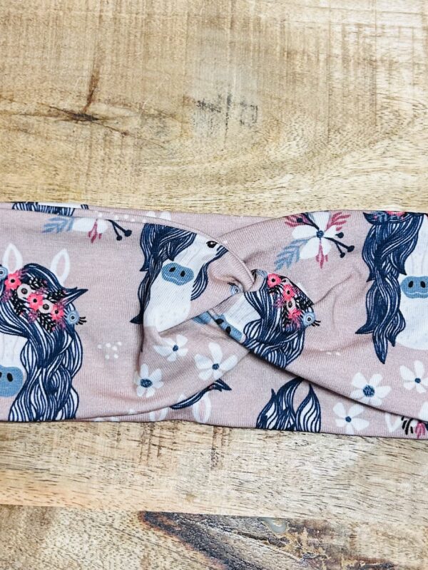 EINHORN ROSA Stirnband KU 50-52