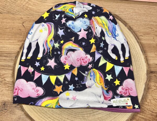 VIOLETT EINHORN Beanie KU 47-50