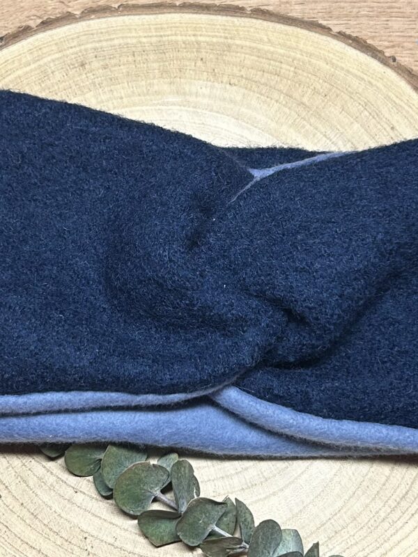 Damen Walklodenstirnband PETROL